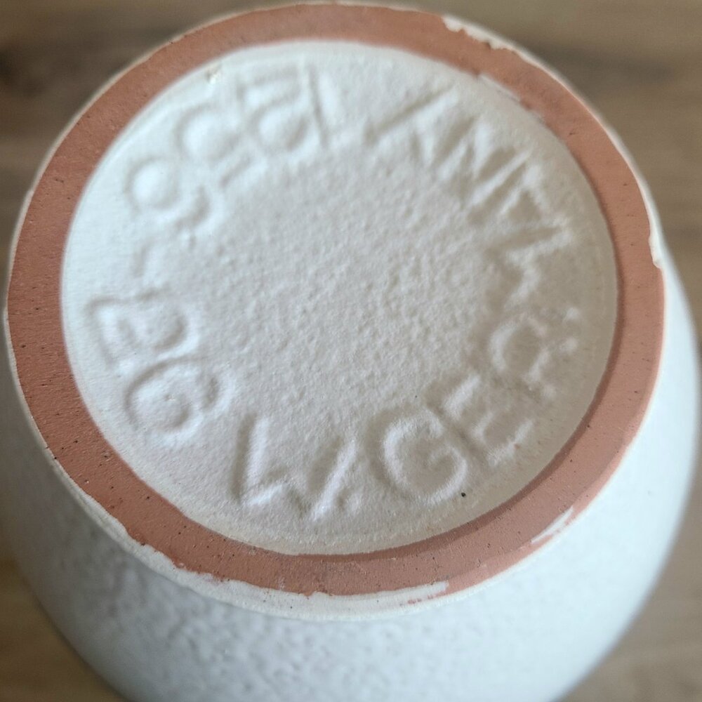 Vintage West Germany 1256-26 1960-1970s vase. Mid century pottery. MCM decor. - Picture 6 of 7